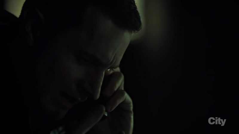 (Hannibal): Hello? - (inhaling sharply)