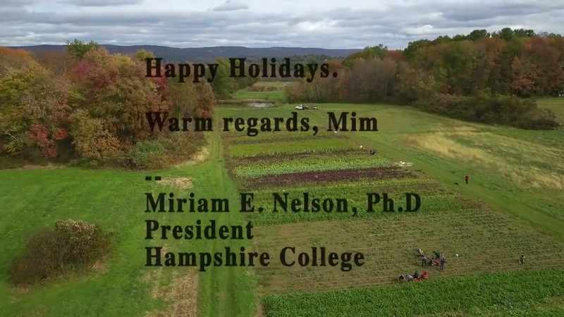 Happy holidays. Warm regards, Mim.