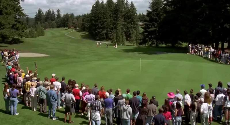 Happy learned how to putt