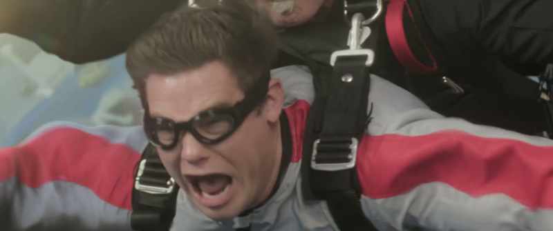 [hard rock music playing] -[screaming]