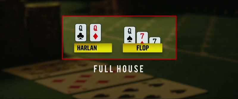Harlan has a full house again