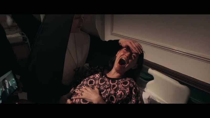 Harriet Dowling is giving birth in delivery room four