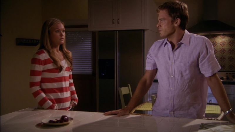 Harrison's still at the apartment with Sonya
