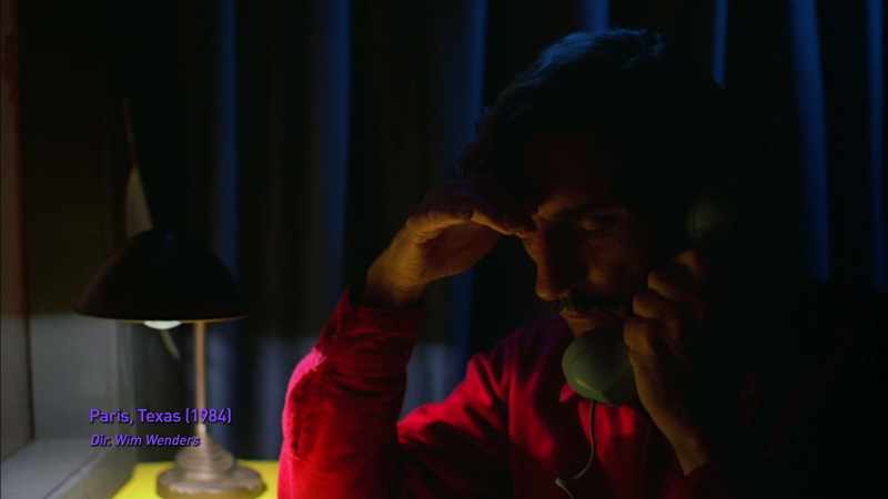 Harry Dean Stanton in complete 3D lighting