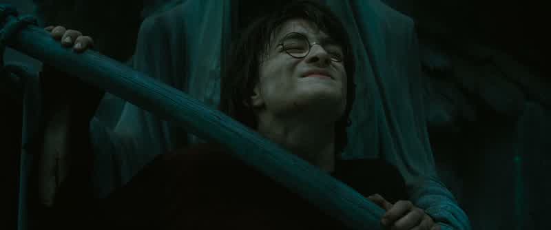VOLDEMORT Oh Tsk tsk tsk Such a handsome boy HARRY Don't touch him VOLDEMORT Harry I'd almost forgotten you were here Standing on the bones of my father Yeah I'd introduce you but word has it you're
