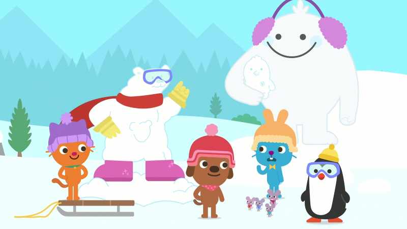 Harvey, how will Robin see our Boingy Bear snow bear