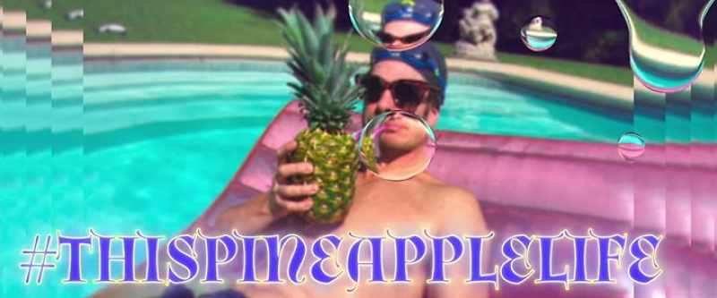 Hashtag swimming pool, hashtag cocktail