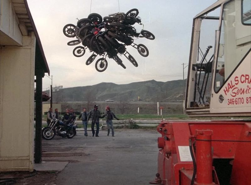 Haskin, get up there on that crane and