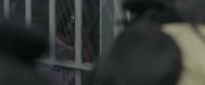 Hathaway. Cell search. Hands behind you