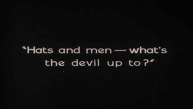 Hats and men... what' s the devil up to?