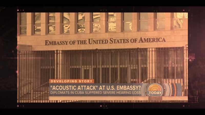 Havana syndrome. - [reporter] Covert sonic weapon
