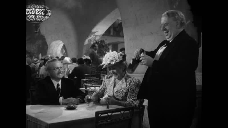 Sit down Have a brandy with usTo celebrate our leaving for America tomorrowThank you very muchI thought you would ask me so I brought the good brandyand a third glassAt last the day is cameFrau