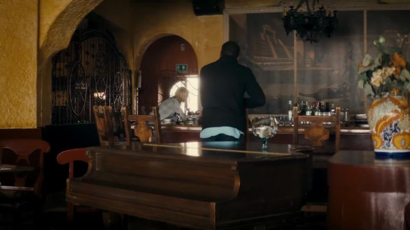 Have a seat. Drinks on me