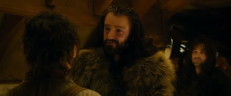 Tell me Mr Baggins have you done much fightingPardon me THORIN Ax or swordWhat's your weapon of choiceWell I do have some skill at conkers if you must know