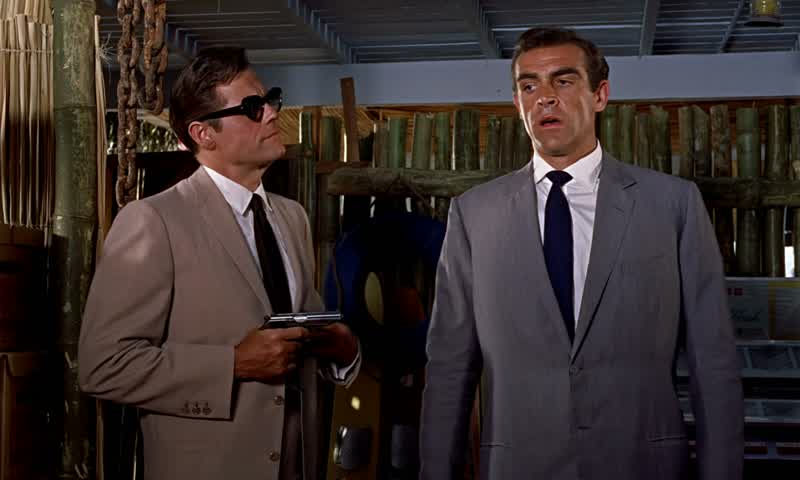 Felix Leiter Central Intelligence Agency You must be James BondYou mean we're fighting the same war Yeah I spotted you at the airport but