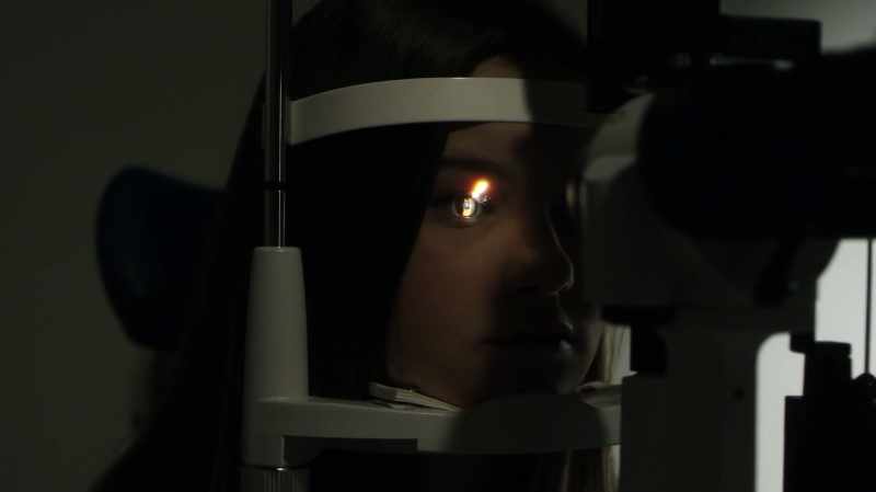 Have you noticed anything different? Blurred vision or spots?