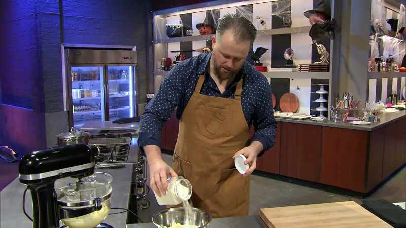 Having the mix of the two flours