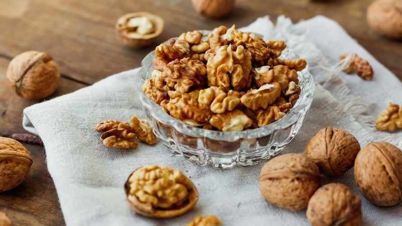 Hazelnuts, almonds, walnuts, pistachios