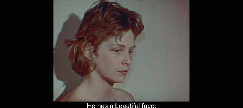 He has a beautiful face