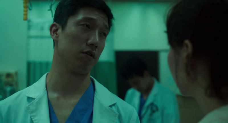 He had a cardiac arrest due to cerebral hemorrhage