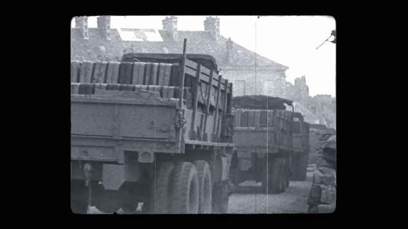 He was a marksman. He was a truck driver