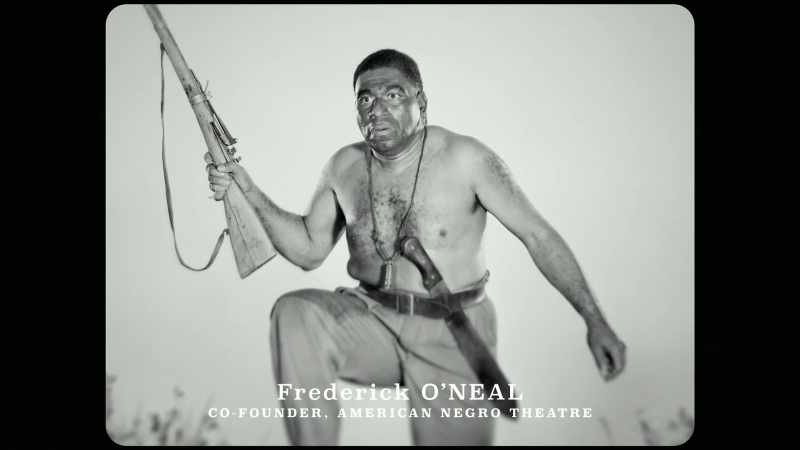 He was a mountainous guy. Huge. Frederick O'Neal was the guy