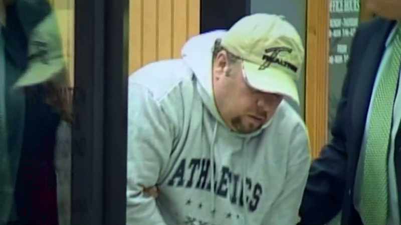 He is a overweight, balding male