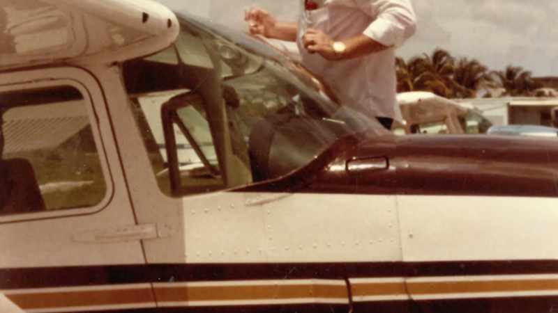 He was a pilot, and had started flying a few years before