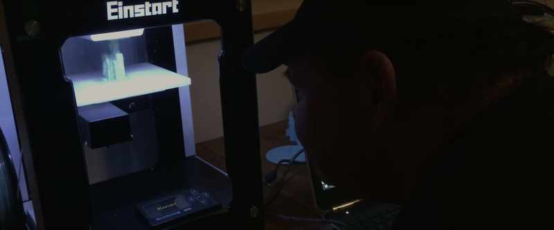 He had a powerful enough computer to run the software