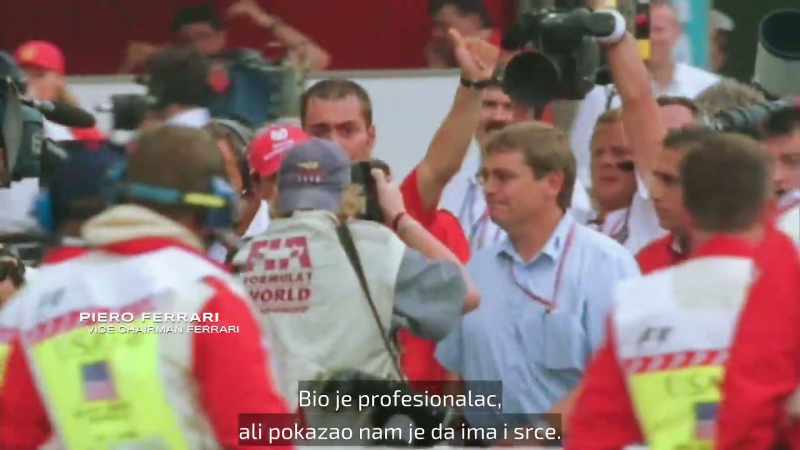 He was a professional, but he also showed us he had a heart