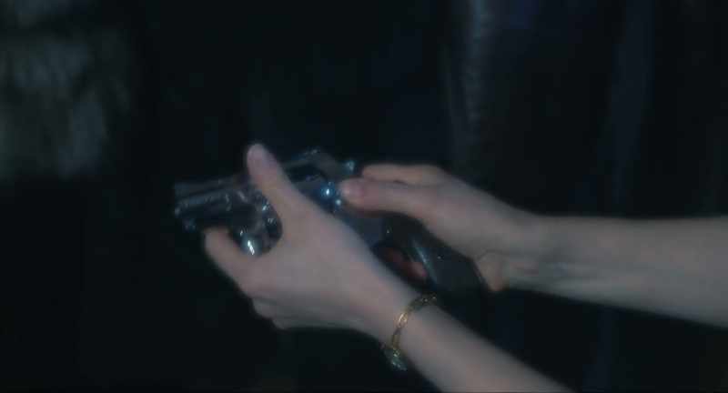 He had a revolver. An empty one