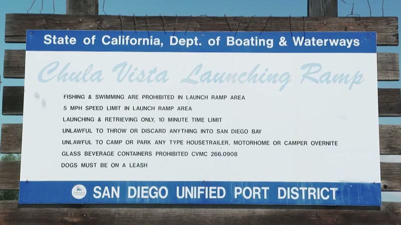 He actually cleans the bottom of boats