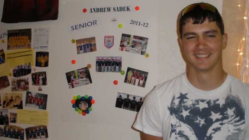 He actually won the state electrical competition