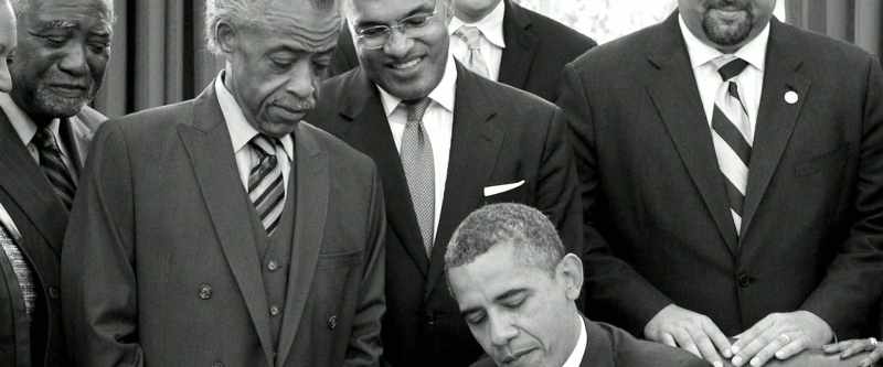 He had Al Sharpton in his White House over 70 times