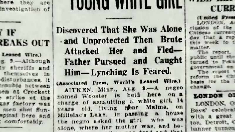 He was almost lynched