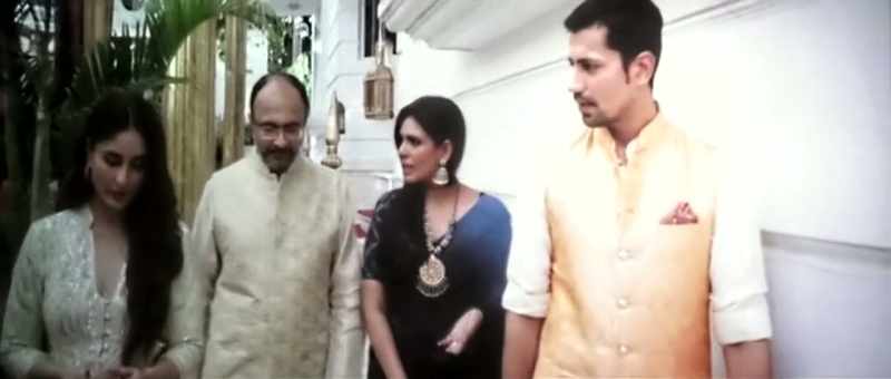 He also choreographed Saifeena's wedding