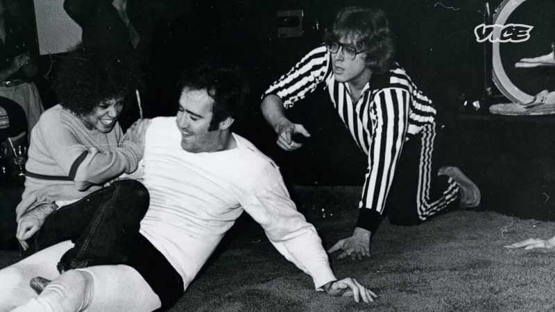 He was always the referee when all the intergender matches