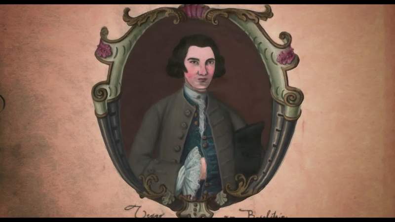 He was an 18th century dandy