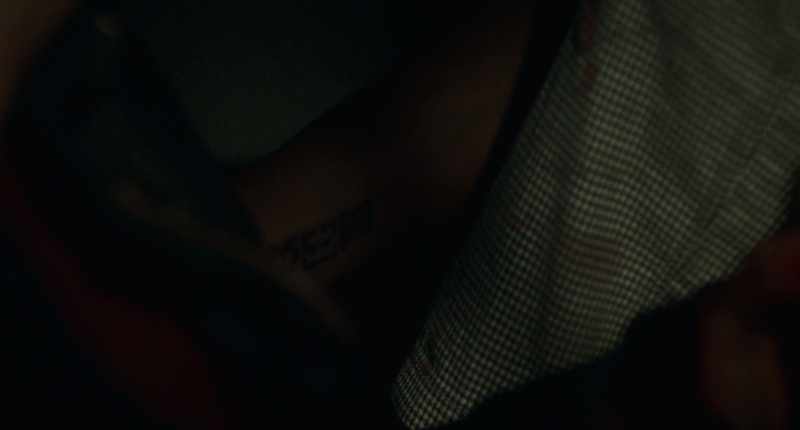 He had an apron at least. And a small tattoo here