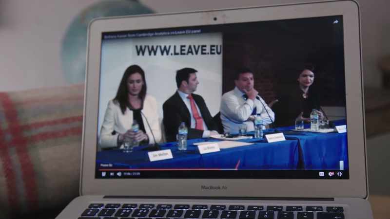 He is at the press presentation