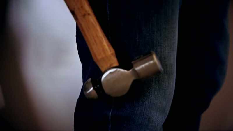 He was attacking helpless women with a hammer