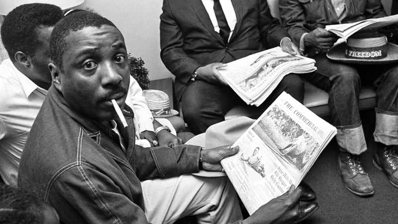 He became obsessed with reading newspapers, just obsessed