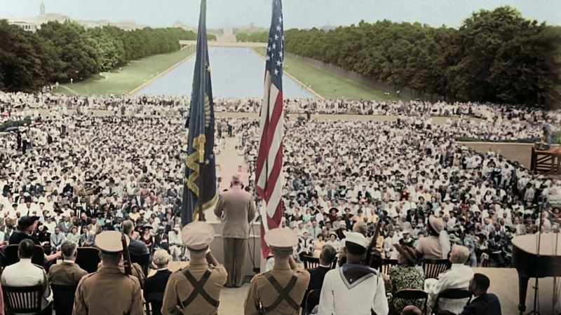 HE BECOMES THE FIRST PRESIDENT TO ADDRESS