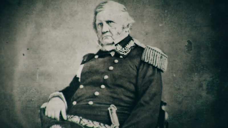 He had been a hero in the Mexican War