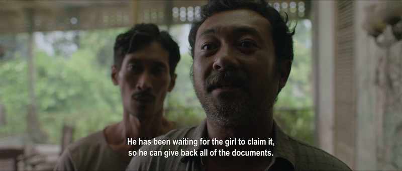 He has been waiting for the girl to claim it