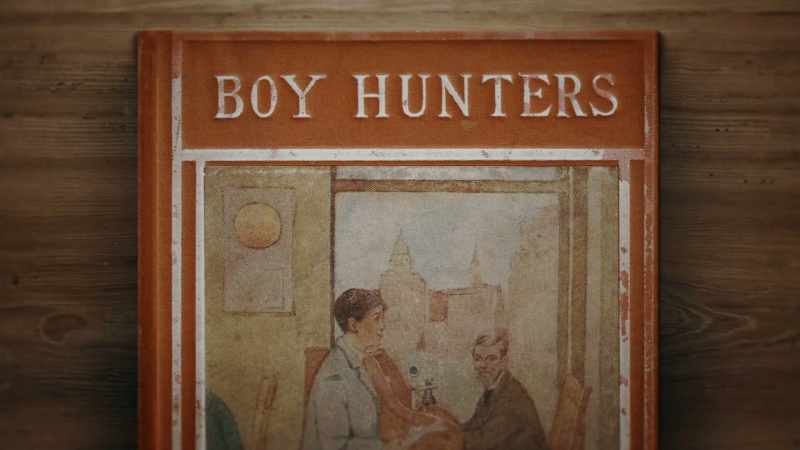 He began to read books about boys