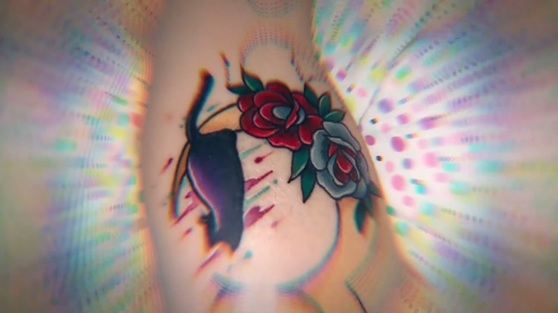 He was big on tattoos, and he had some beautiful artwork
