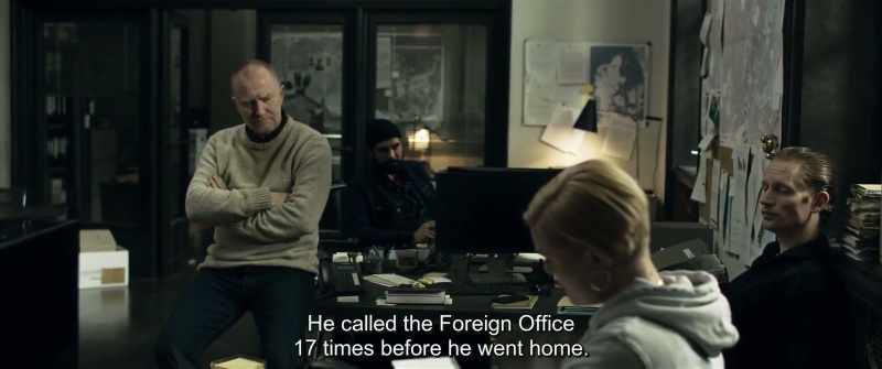 He called the Foreign Office 17 times before he went home