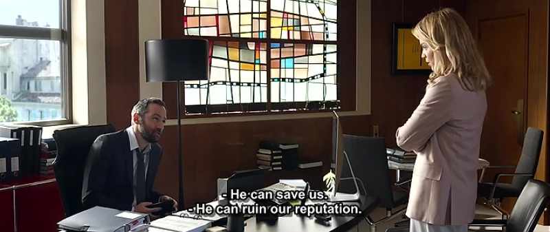 He can save us. - He can ruin our reputation