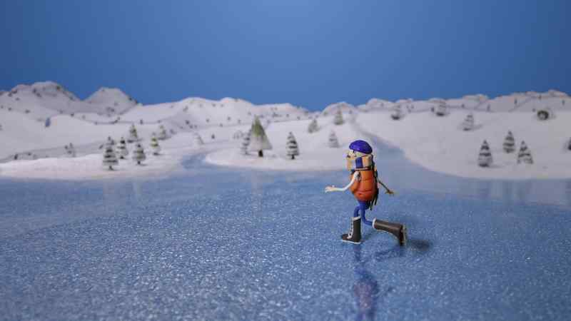 He can skate backwards okay. Why can't he go forward?